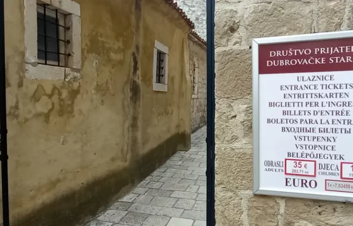 DUBROVNIK CITY WALLS TICKET PRICE IN 2024