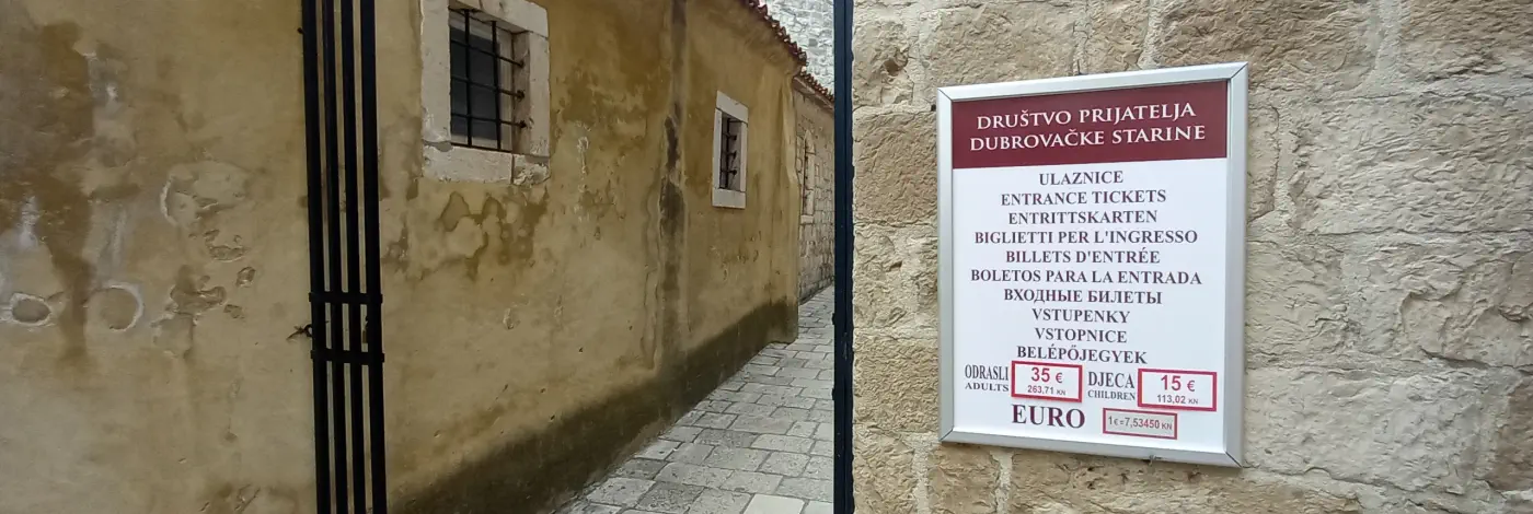 DUBROVNIK CITY WALLS TICKET PRICE IN 2024
