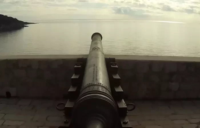 The biggest cannon in Dubrovnik